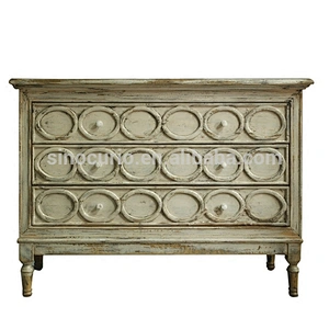 Chinese antique beijing shabby chic furniture wholesale distressed wood altar cabinet