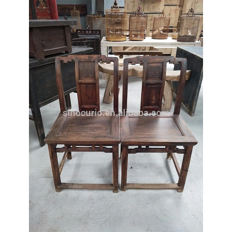 Chinese antique carved solid wood ming style armchair