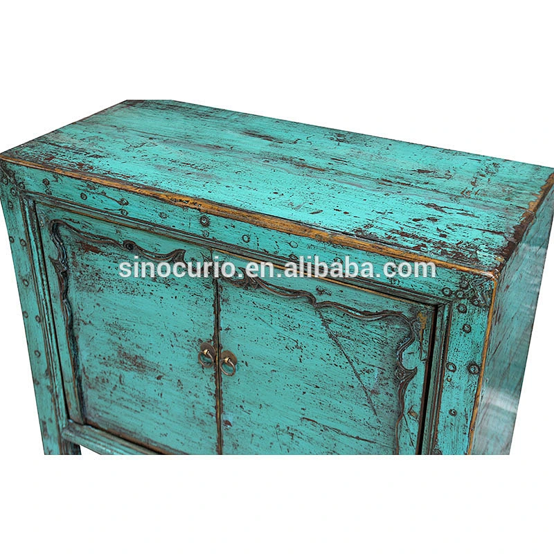 antique Chinese shrine cabinet Shanxi oriental vintage furniture china reclaimed wood sideboard
