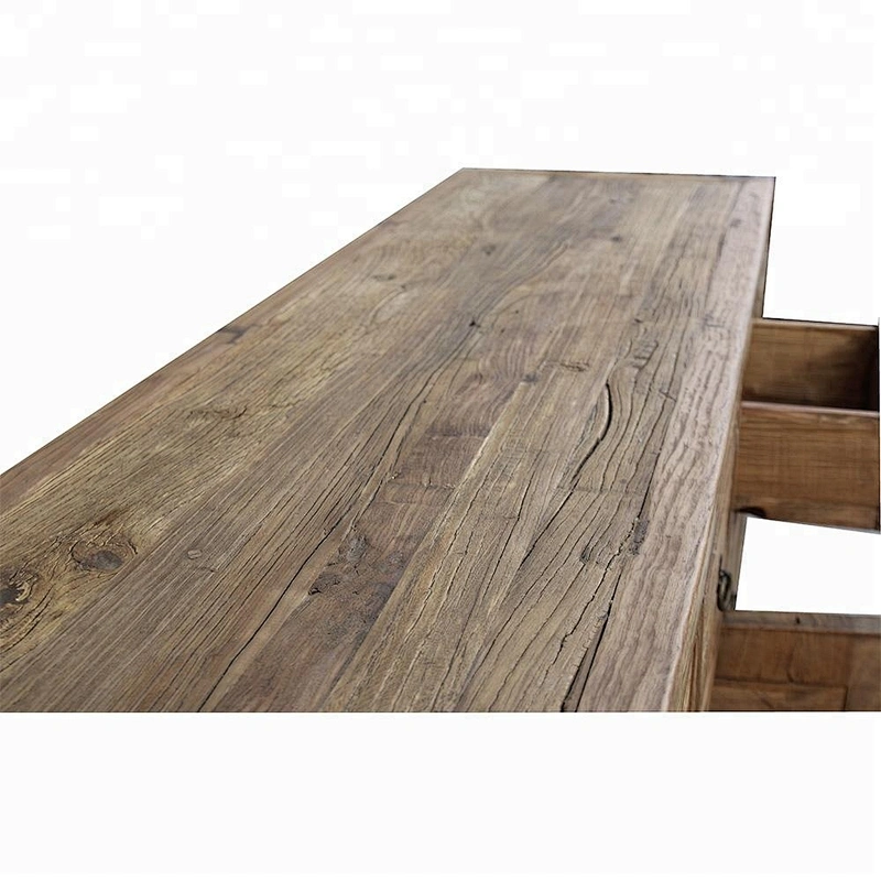 Wholesale Chinese antique rustic reclaimed elm sideboard furniture in Beijing