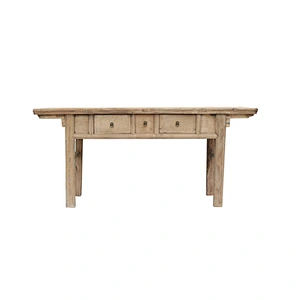 vintage recycled wood furniture china natural reclyed wooden table
