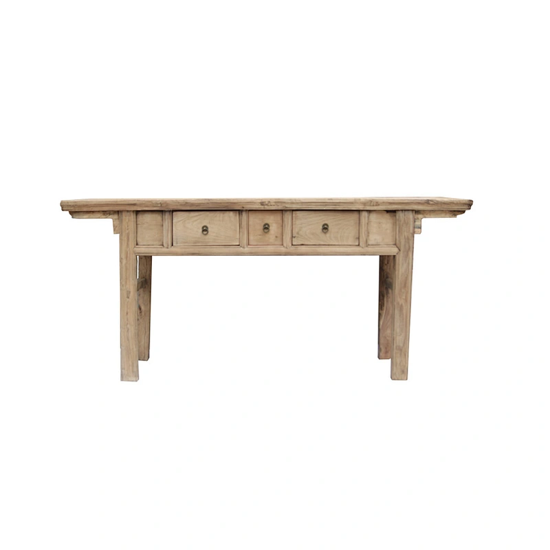 vintage recycled wood furniture china natural reclyed wooden table