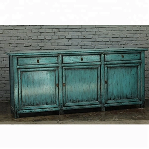 Solid wood living room sideboard chinese antique furniture