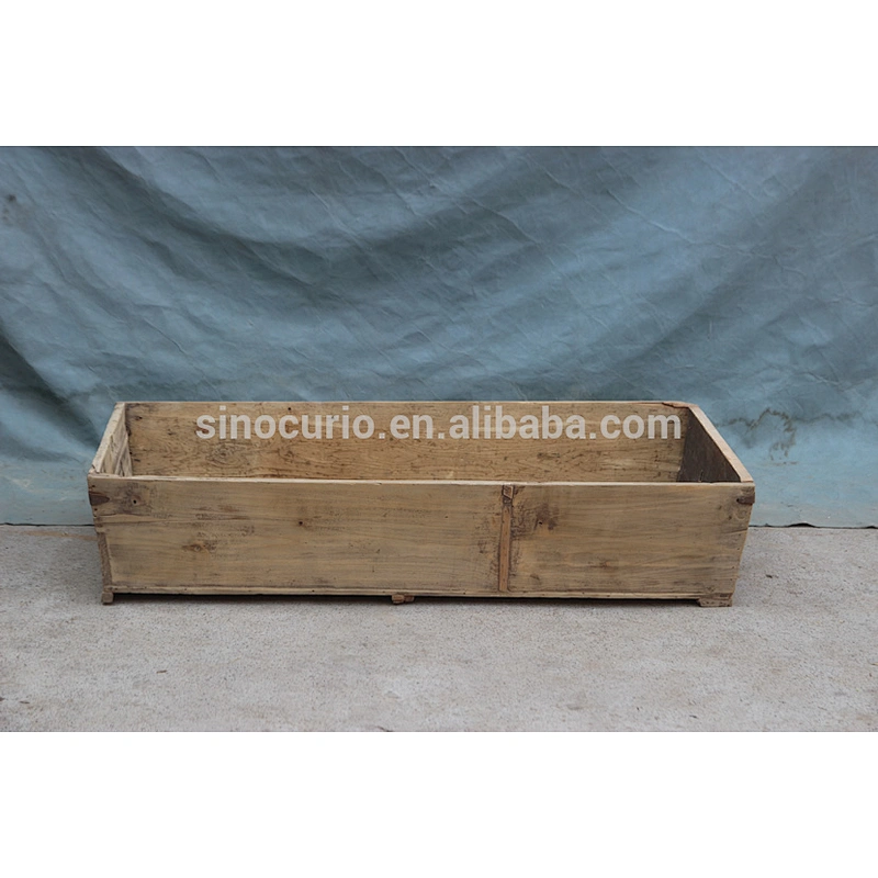 Chinese antique horse manger wood tray used recycled wood for home accessory