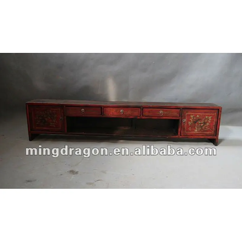 red dongbei kang cabinet
