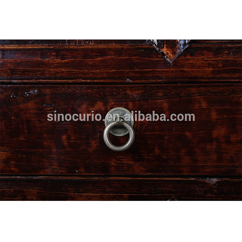 2017 wholesale china furniture antique curio furniture solid wood cabinet