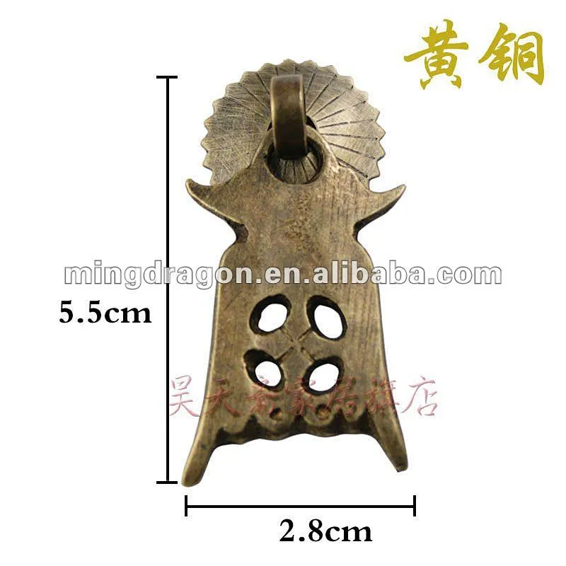 Chinese Hardware Brass Drawer Handle Pull Cabinet Pull Door Knocker