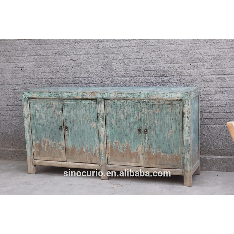 Chinese Antique furniture wholesale distressed wood sideboard buffet