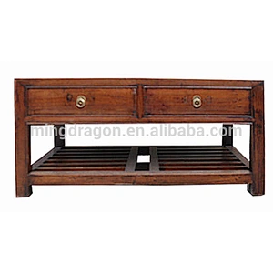 reclaimed wood furniture, antique coffee table,