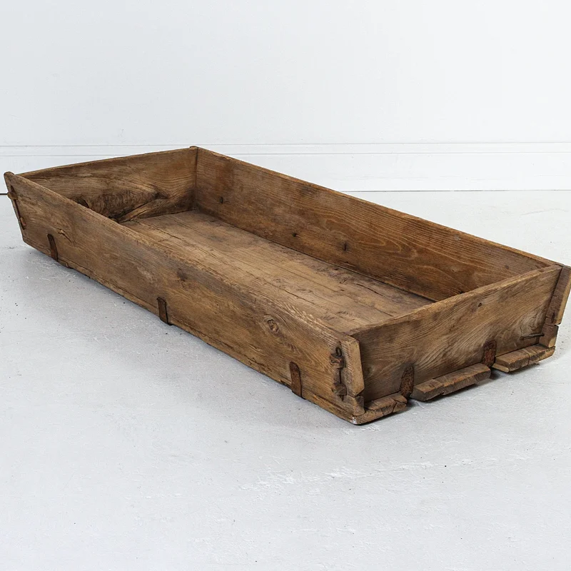 Antique Chinese recycled wood vintage basin