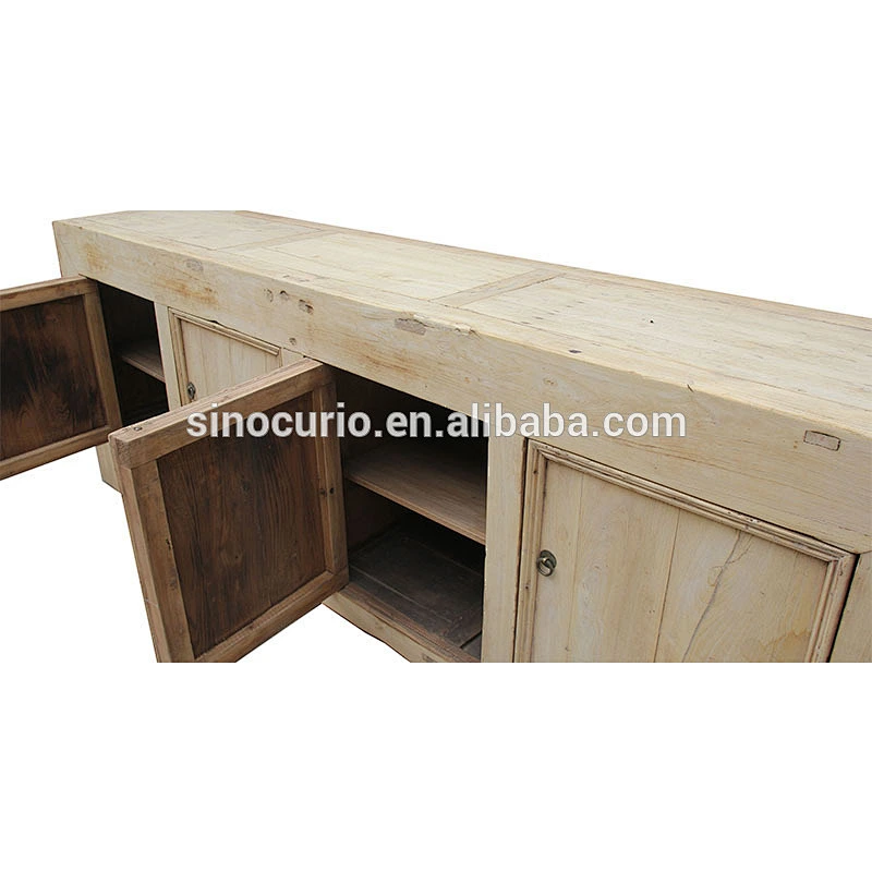 wholesale antique rustic natural reproduction reclaimed wood furniture cabinet