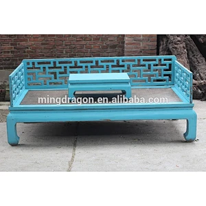 13081007 Chinese antique solid wood daybeds