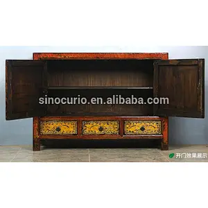 Chinese antique furniture design & decorative furniture cabinet living room