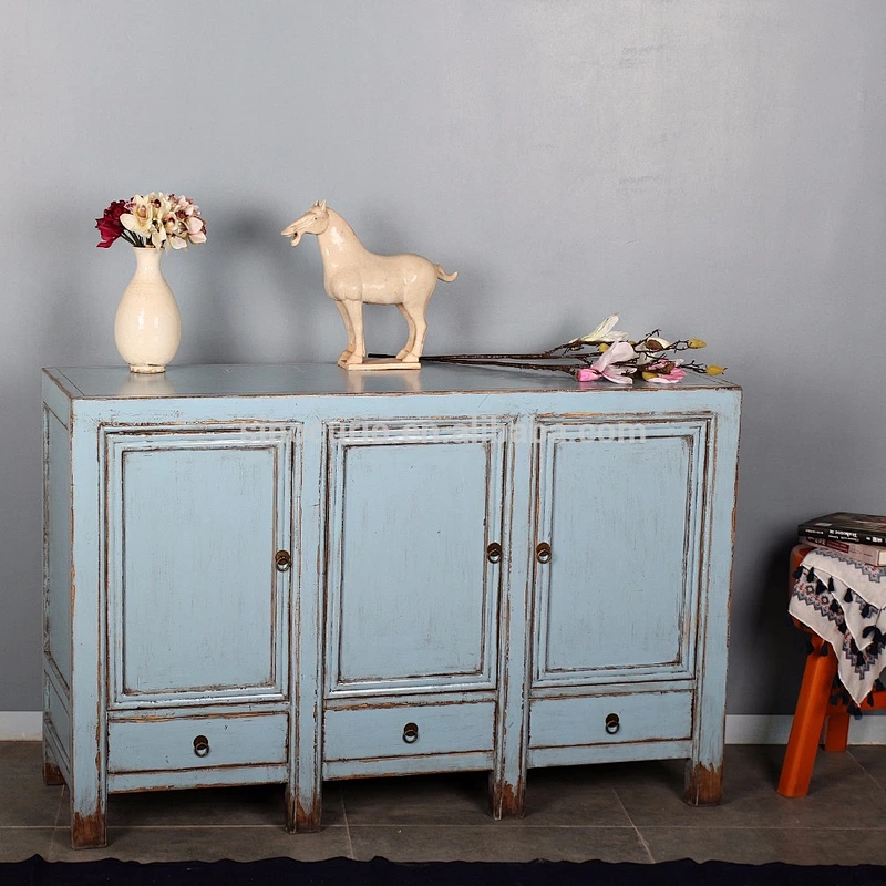 Chinese Antique furniture living room sideboard cabinet
