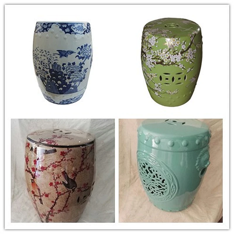 Chinese new design porcelain garden stools