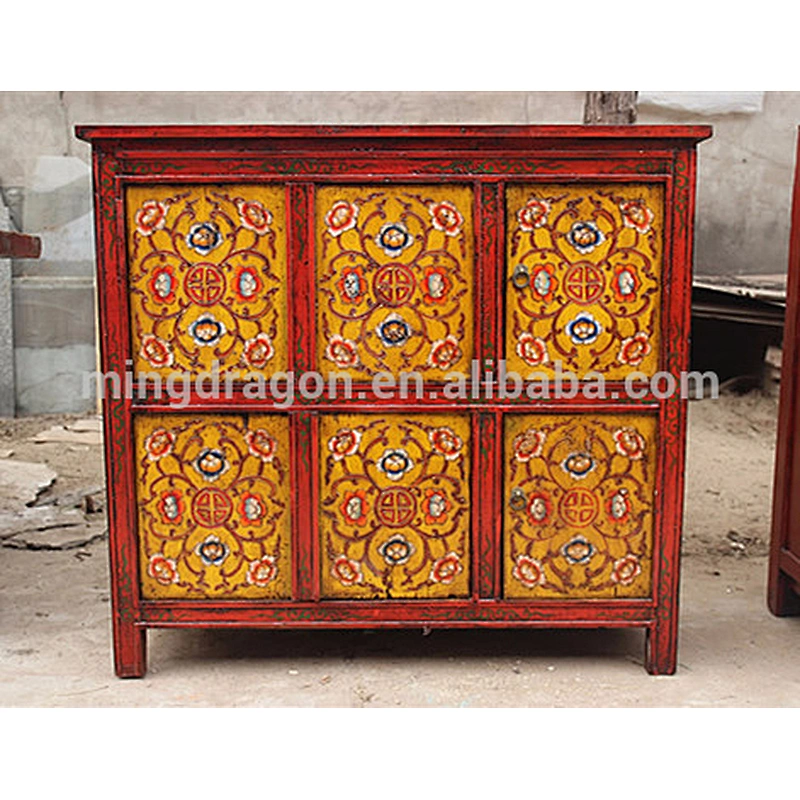 China Antique Hand Painted Tibetan Furniture