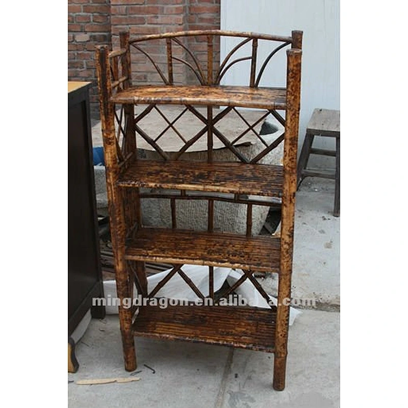 Chinese antique furniture Sichuan Bamboo Book Shelf