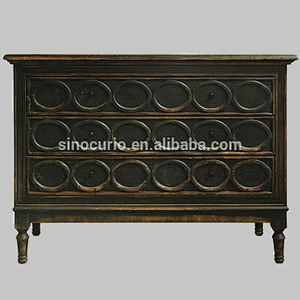 Chinese antique beijing shabby chic furniture wholesale distressed wood altar cabinet