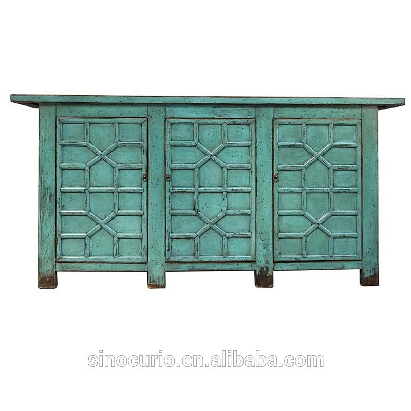 chinese antique oriental solid wood buffet antique living room furniture