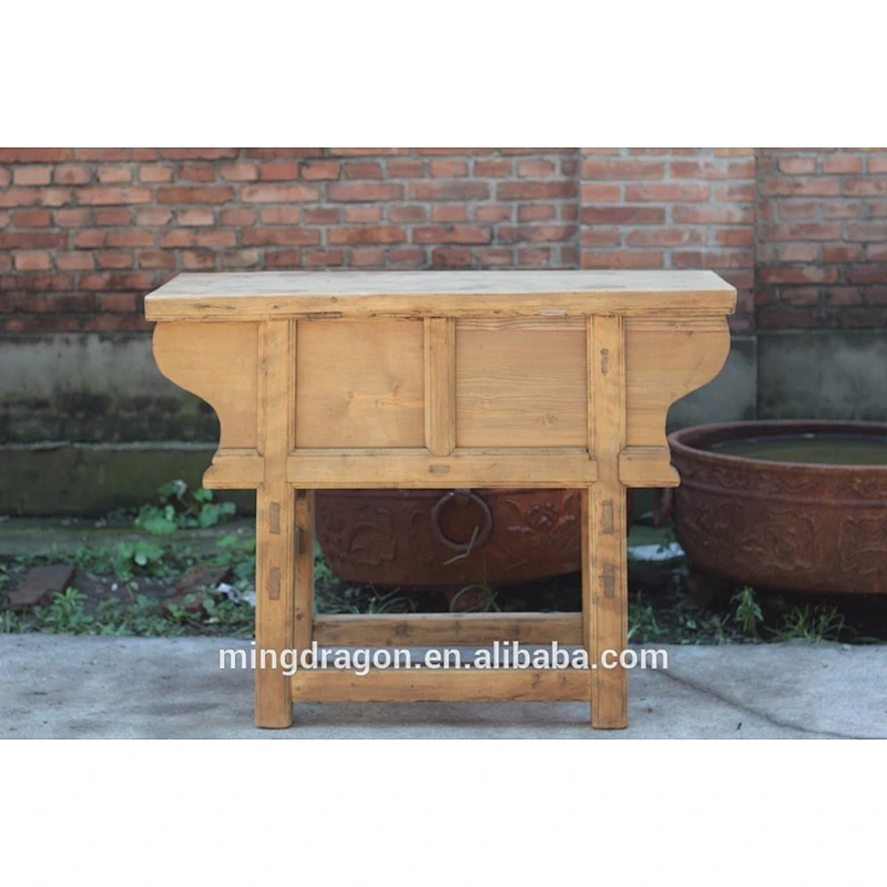 2016 Antique Natural Recycle Wood Console Tables