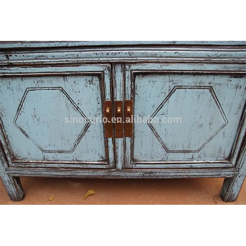 jasons furniture Chinese antique lattice door kitchen cabinet