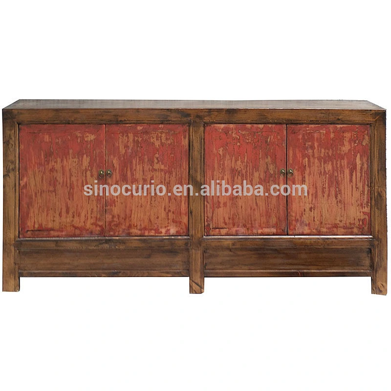 Chinese antique furniture vintage kitchen storage sideboard