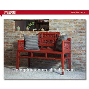 Antique high quality solid wood office chair
