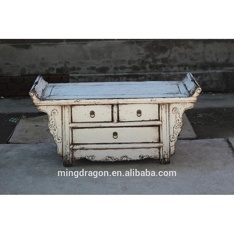 Chinese Antique bathroom Furniture Wood Carving Cabinet