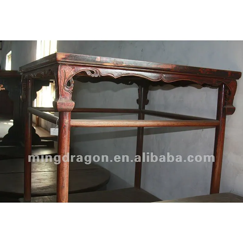 chinese antique furniture fruit wood Ming style Gansu Square Table