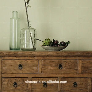 chinese antique style recycled wood sideboard
