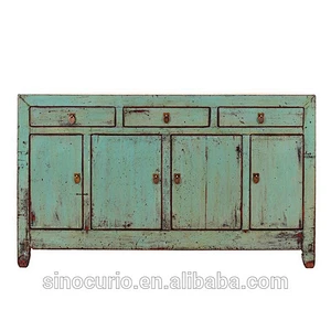 Chinese antique classical furniture painted sideboard