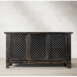 Chinese antique vintage recycled wood furniture sideboard cabinet