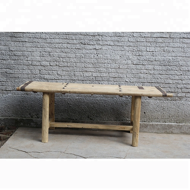 Oriental Chinese solid wood recycled dining tables