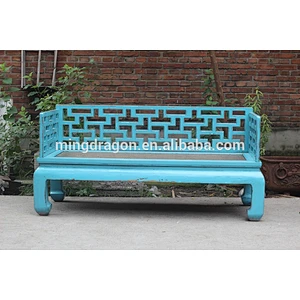 13081001 Chinese antique furniture antique carving Luohan Bed