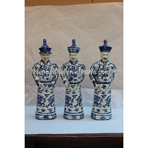 ceramic decoration blue and white porcelain