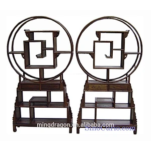 Chinese Style antique furniture recycled wood bookcase