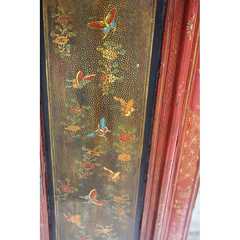 Antique style wood furniture chinese hand painting wardrobes