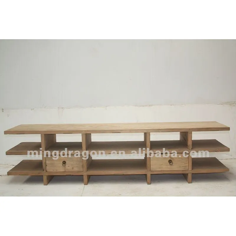Chinese antique furniture Elm wood TV Console Cabinet