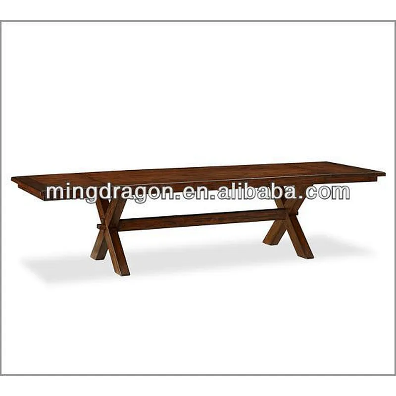 chinese antique furniture / wooden table / natural solid pine wood dining table