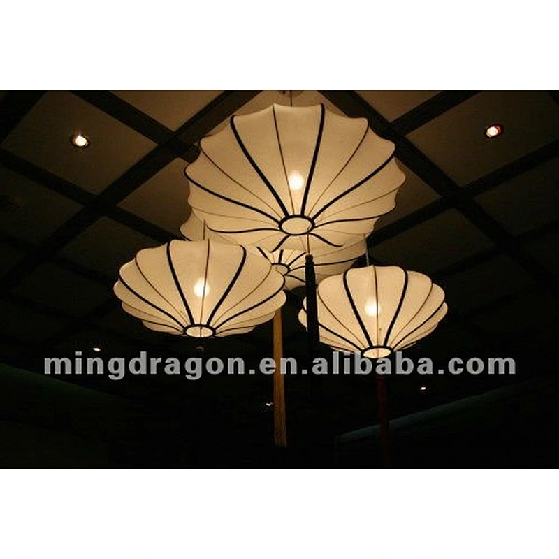 Chinese antique in traditional Chinese style paper pendant lantern lamp