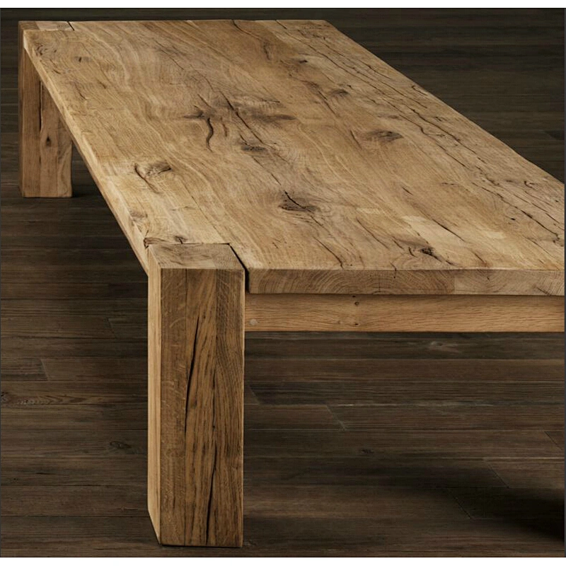 chinese country style antique rustic recycled wood table handcrafted wholesale dining table