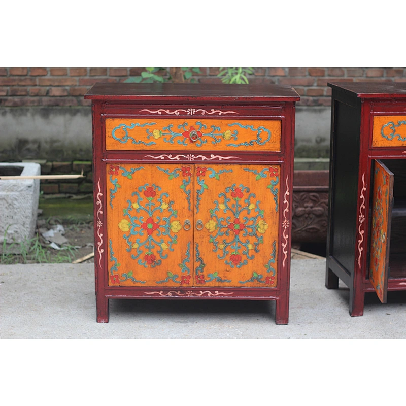 China Antique Hand Painted Tibetan Furniture