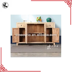 Chinese old classical rustic furniture- reproduction shabby chic cabinet