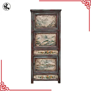 wholesale Chinese antique reproduction hand paint wood furniture