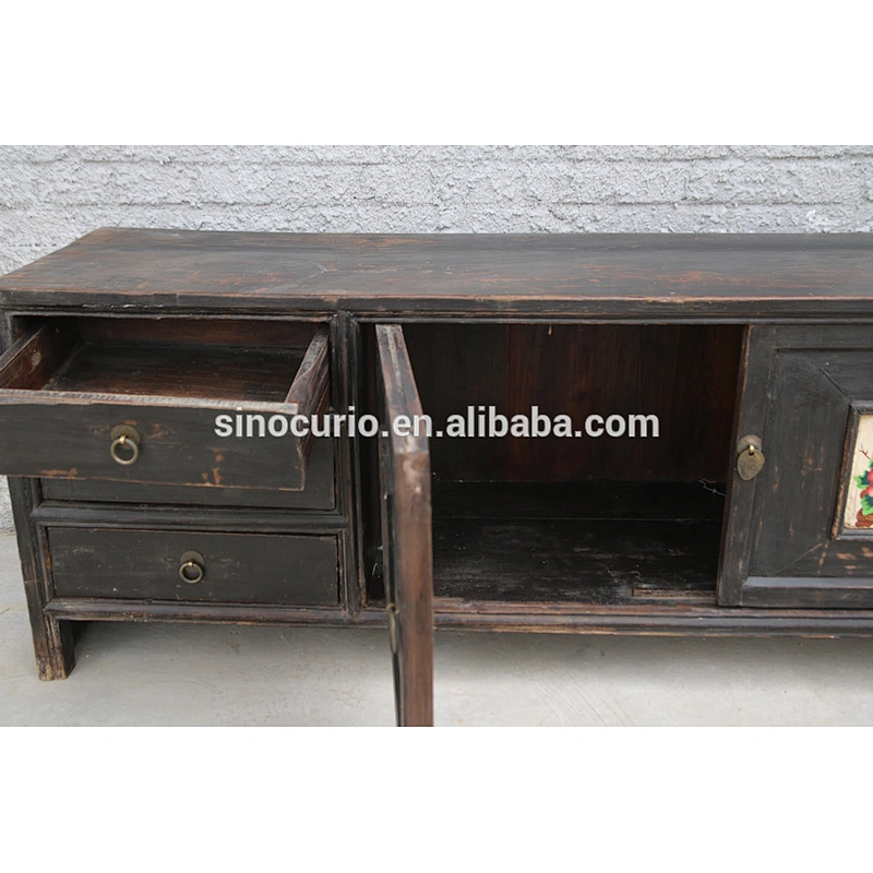 Chinese antique reproduction furniture- vintage TV cabinet Beijing