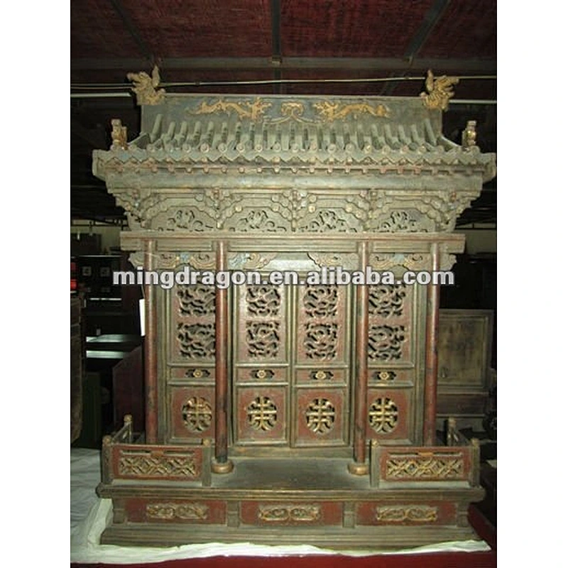 small handicraft ancient buddhist house