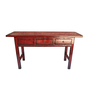 High glossy chinese console table for sale