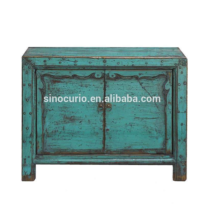 antique Chinese shrine cabinet Shanxi oriental vintage furniture china reclaimed wood sideboard