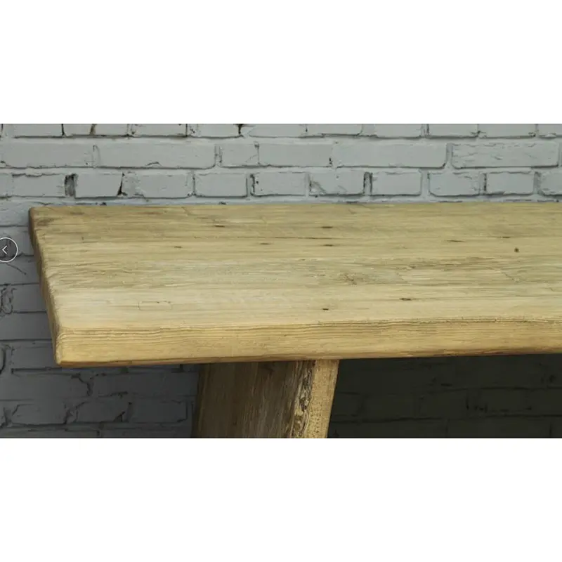 Chinese recycle antique vintage reclaimed solid wood natural dining table