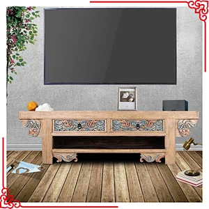reproduction chinese recycle solid wooden furniture tv stand cabinets